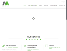 Tablet Screenshot of mediactive.ca